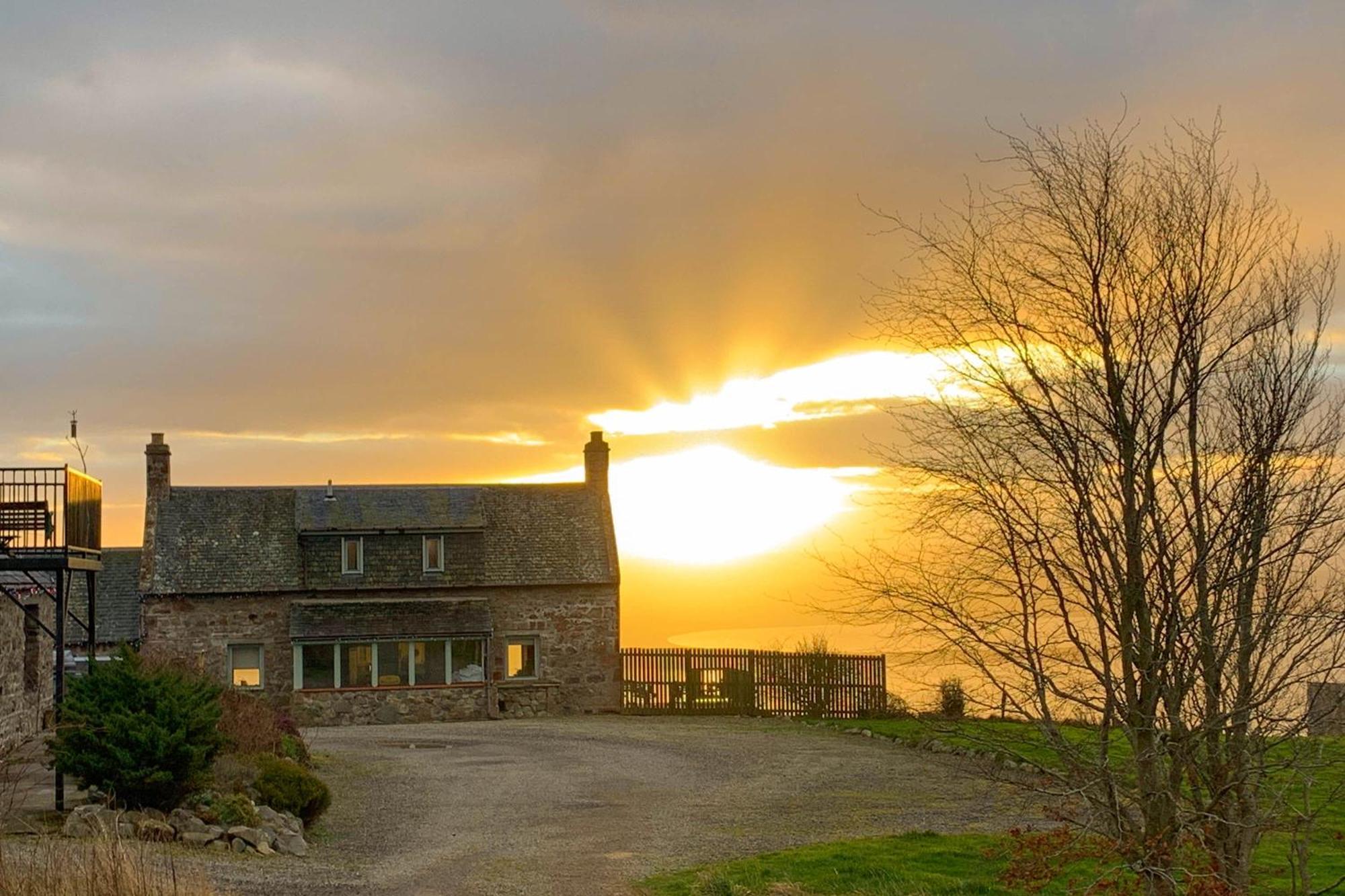 Ferienwohnung Dolphin View Hillockhead Rosemarkie Exterior foto